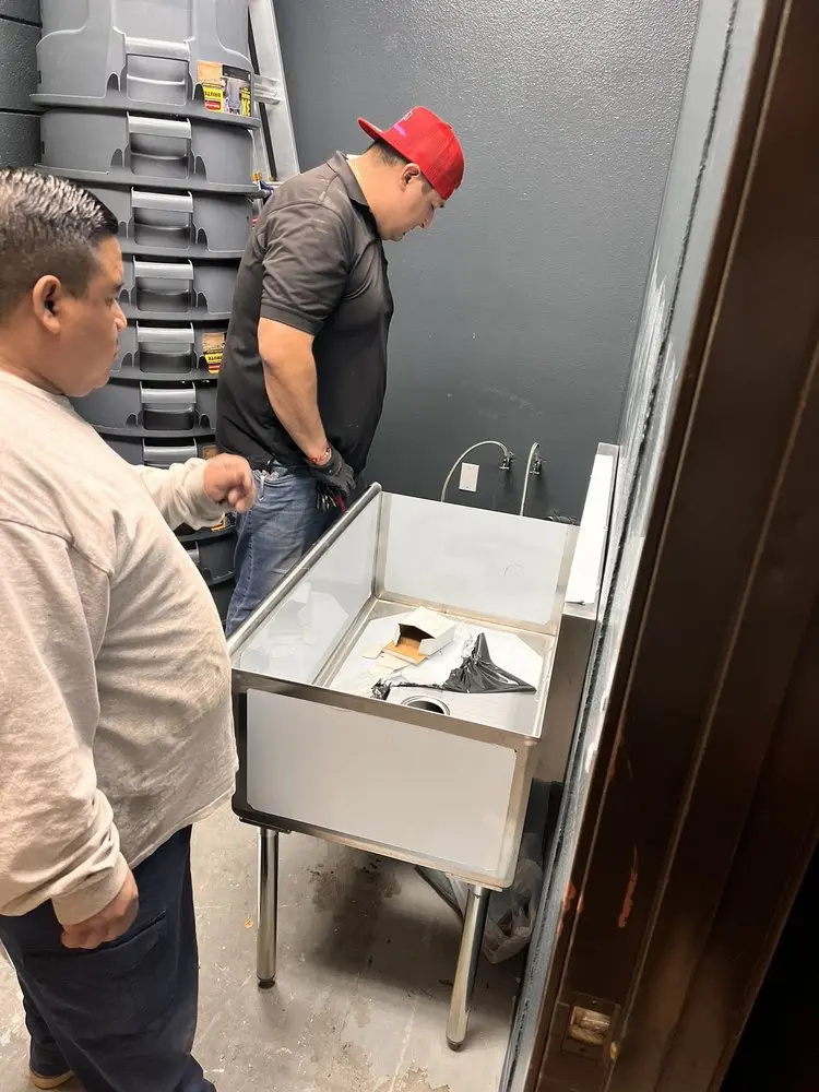 Commercial plumbing and sink installation in Elysian Valley